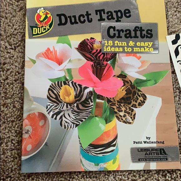 Duct tape crafts with duct tape sheets - Picture 2 of 4
